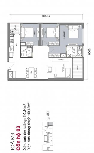 Bán chung cư Vinhome Metropolis 3 phòng ngủ có sổ đỏ tạị M3 tầng 26 giá rẻ chưa từng thấy