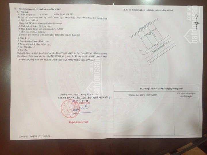 Bán đất khu đô thị Green City, Bán gấp lô Dũng Sĩ Điện Ngọc trục chính giá rẻ nhất