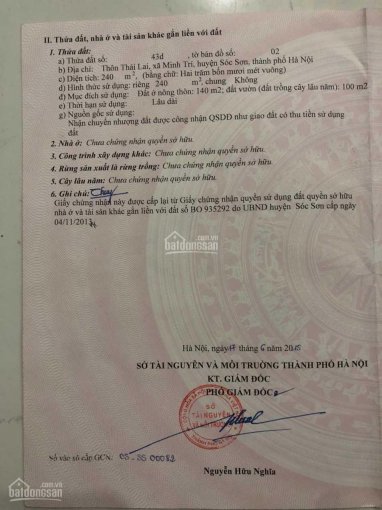 Bán đất nền giá rẻ Hà Nội, đối diện sân golf, đã có sổ, 240M2, liên hệ ngay.