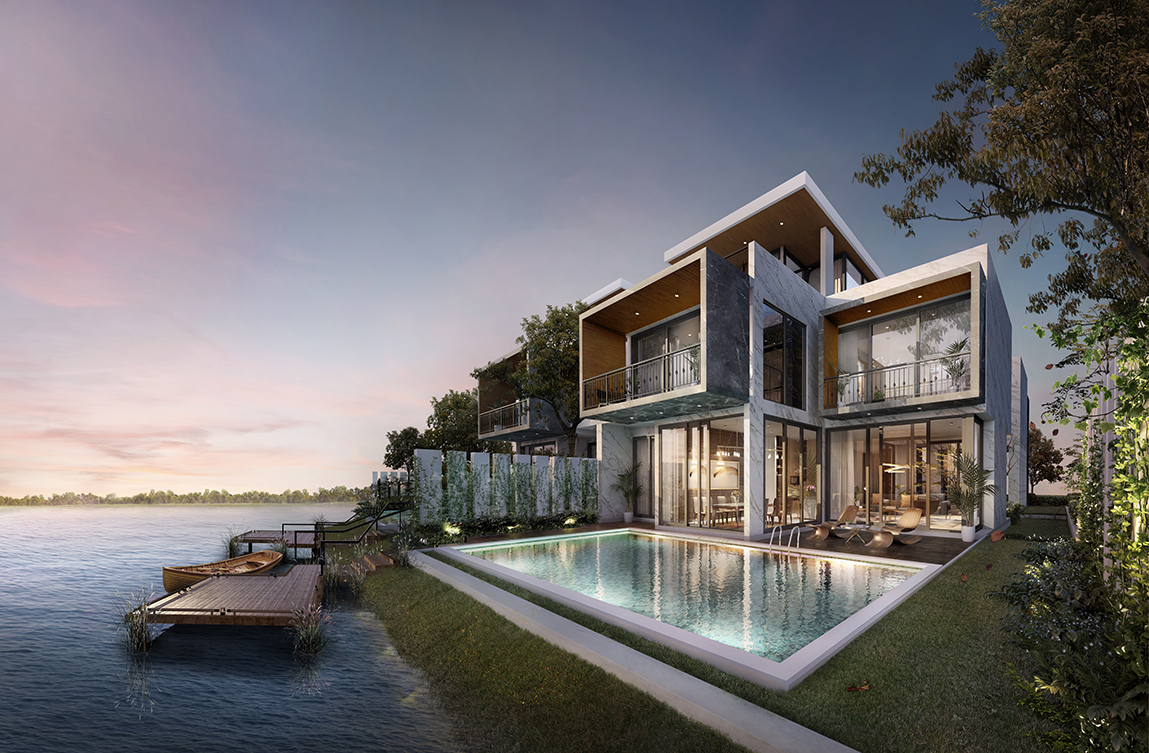 Cần bán nhà phố Park River 75m2 đã hoàn thiện, giá rẻ, bao phí, tại dự án Biệt thự Ecopark