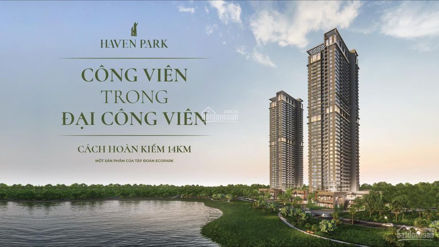 Duy nhất căn suất ngoại giao 2Pn chung cư Haven Park KĐT Ecopark chỉ nhỉnh 2.3 tỷ