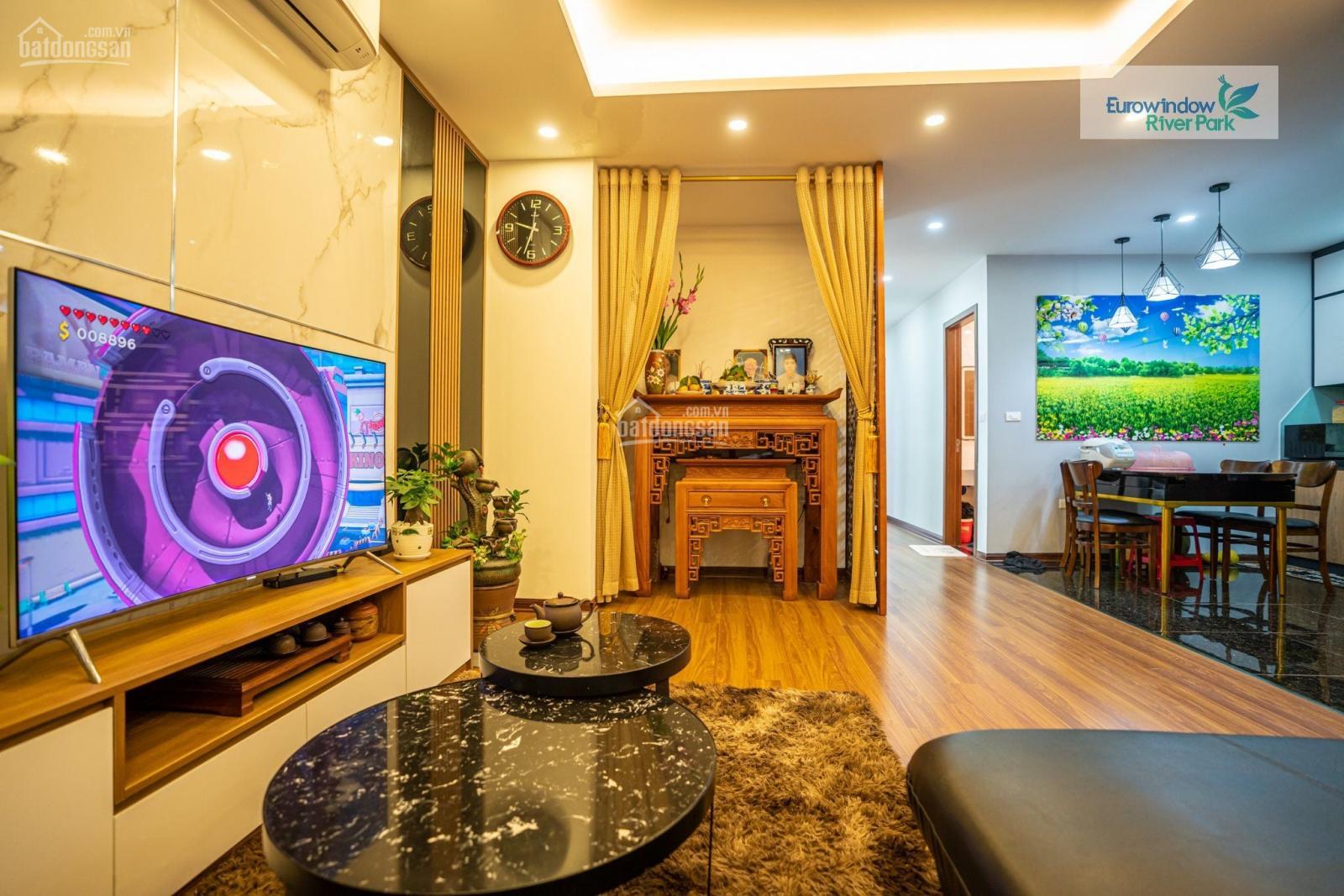 bán chung cư eurowindow river park, Chính chủ cắt lỗ căn góc 3209 full nội thất, giá đẹp